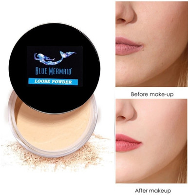 BLUEMERMAID MAKEUP SETTING LOOSE POWDER FULL COVERAGE Compact(BEIGE, 15 g)