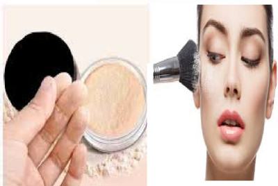 Luipui long lasting loose powder perfectly set your makeup pack of 1 Compact(beige, 30 g)