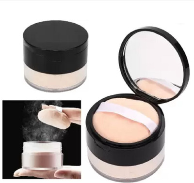 Jiwoo Ultra Fine Setting Powder for Face Makeup  Compact(beige, 20 g)