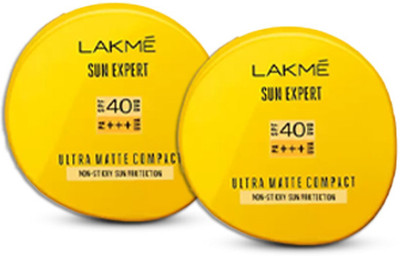 Lakmé Sun Expert Ultra Matte SPF 40 PA+++ Compact(NA, 14 g)