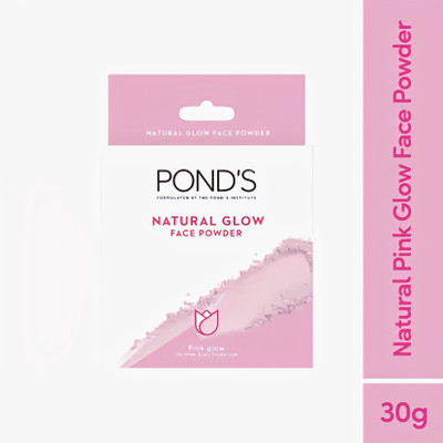 POND's Natural Pink Glow Face Powder 30g Compact(natural glow, 30 ml)