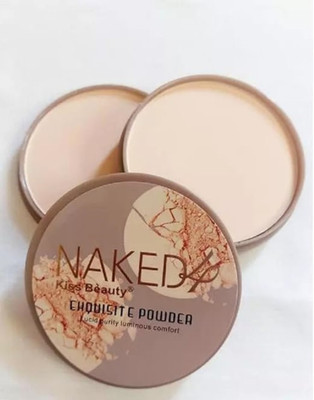 Kiss Beauty Naked Compact Powder Compact(Beige, 20 g)