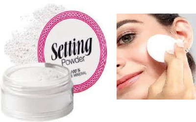 Luipui awesome setting powder for girls pack of 1 Compact(white, 30 g)