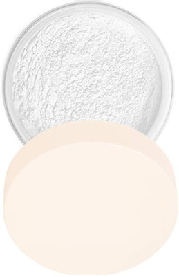 LILLYAMOR Ultra Soft Matte Finish Transparent Setting Powder Compact(MOON WHITE, 10 g)