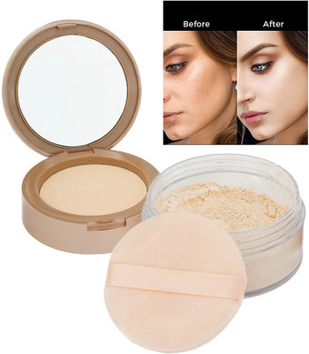Yuency MULTI-USE LOOSE POWDER 2 IN 1 COMPACT Compact(Banana, 22 g)