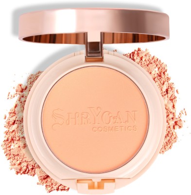 Shryoan 2 In 1 Oil Control Long Lasting Waterproof Compact Powder Compact(Ivory, 16 g)
