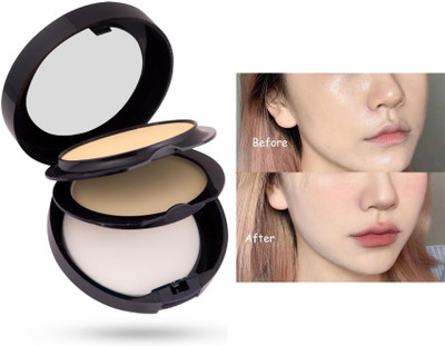 MYEONG 2-In-1 Oil Control Compact Powder with SPF 30  Compact(Multi Shades, 23 g)