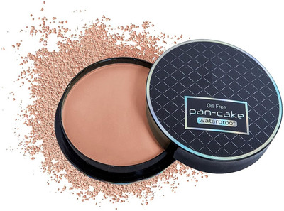 MYEONG Studio Fix Natural Shade Matte Full Coverage Pan Cake Compact Honey Compact(Honey, 15 g)