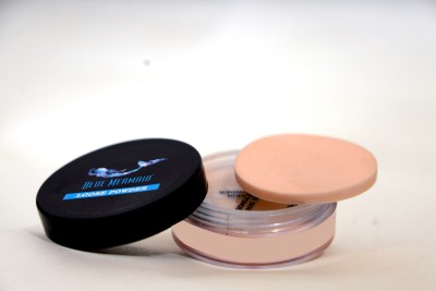 BLUEMERMAID Oil Control Face Powder Makeup Finish Powder Base Compact(Beige, 15 g)