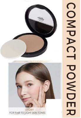 FELICECHIARA Natural Matte Finish SPF15 Compact Perfecting Compact Powder Lightweight Compact(Natural BEIGE, 15 g)