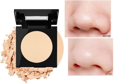 Aylily Best Matte + Poreless Powder|16H Oil Control Matte Finish Compac Compact(BEIGE, 30 g)