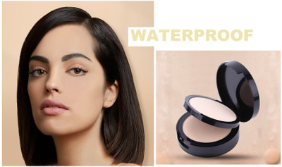 FELICECHIARA NEW MATTE FINISH FULL COVERAGE 2 IN 1 COMPACT FOR WOMEN WATERPROOF Compact(IVORY, 18 g)