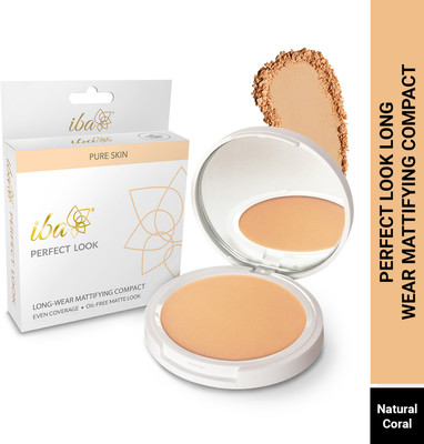 Iba Perfect Look Long-Wear Compact(03 Natural Coral, 9 g)