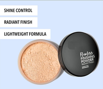 FELICECHIARA New Matte Finish Face Base Loose Powder - Translucent Non Sticky, Weightless Compact(Brige, 30 g)
