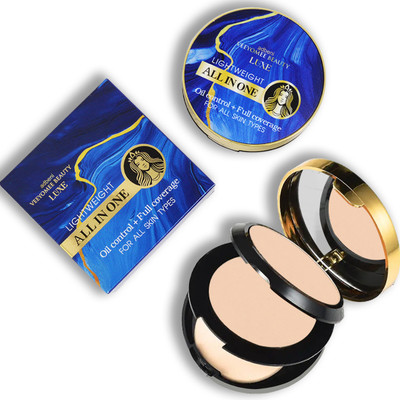 adbeni Imported All-in-One Compact Powder | Oil Control, Matte Finish & Full Coverage Compact(Shade-01, 20 g)