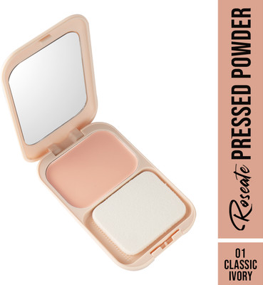 L'YON BEAUTY Roseate Pressed Compact Powder Compact(01 Classic Ivory, 30 g)