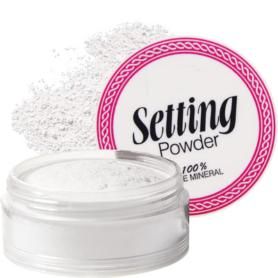 nn Setting Loose Powder For Face | Lightweight & Long Lasting | Compact(White, 10 g)