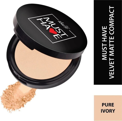Iba Must Have Velvet Matte Pressed Compact Powder - Compact(Pure Ivory, 9 g)
