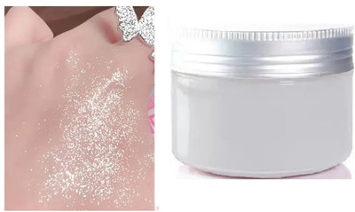 GFSU - GO FOR SOMETHING UNIQUE Face Makeup powder Water prof & long lasting for all skin type Highlighter Compact(silver, 10 g)