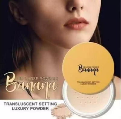 tanvi27 Soft-Matte Finish Banana Loose Powder  Compact(beige, 15 g)