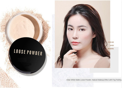 Aylily Lightweight Smooth Setting Powder Pore less Long wearing Matte  Compact(light skin color, 15 g)