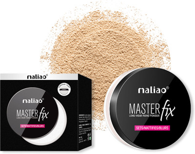 maliao Master Fix Long Wear Fixing Powder Compact(SHADE 03, 15 g)