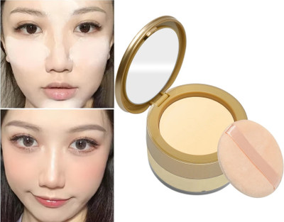 Yuency Duo Finish, 2-in-1 Compact Powder  Compact(Banana, 8 ml)