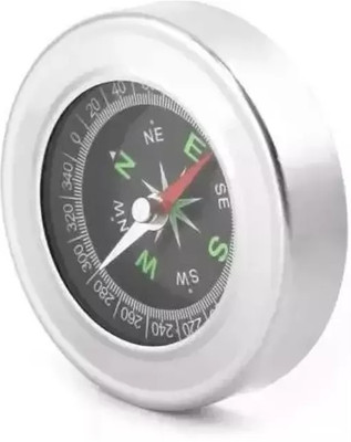 ASTOUND Magnetic Compass Navigator High Accuracy Compass(Silver)