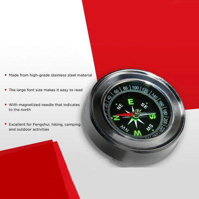 COMPAS Whispers of the Magnetic Field: The Compass Through Time Compass(Silver)