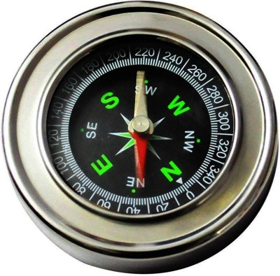 Veeva Beauty & Fashion Magnetic compass navigator Compass(Silver)