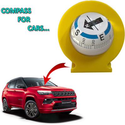 Glory New Travel driving map car compass Compass(Multicolor)