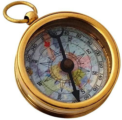 assam Vintage Compass in Working Condition For Outdoor Camping Compass(Gold)