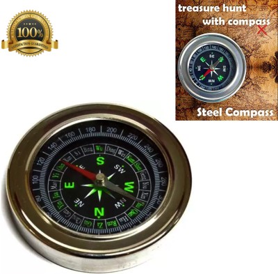COMPAS High Quality Military Magnetic Compass Compass(Silver)