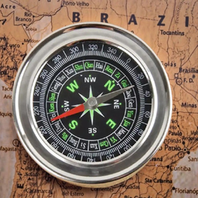 ZXCV High Accuracy Direction Compass Compass(Silver)