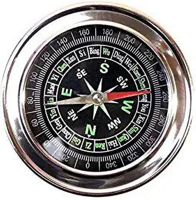 DineshKumarDas Stainless Steel Multifunctional Classic Compass Compass(Silver)