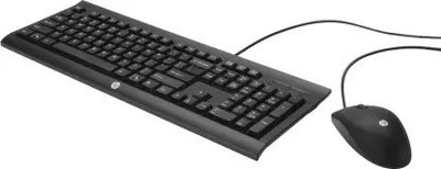 HPI C2500 WIRED KEYBOARD+ MOUSE Combo Set