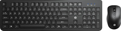 HP KM290 Wireless Mouse and Keyboard Combo Combo Set(Black)