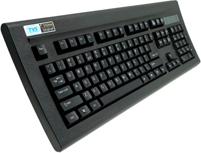 Tvs Electronics Gold Prime Keyboard Wired USB Standard Desktop Keyboard Compatible with Desktop, Laptop, Mac stand support,Gold Prime Mechanical Wired USB Desktop Keyboard, Dustproof Key Switches(Black) Tvs Electronics Gold Prime Keyboard Wired USB Standard Desktop Keyboard Compatible with Desktop, Laptop, Mac stand support,Gold Prime Mechanical Wired USB Desktop Keyboard, Dustproof Key Switches(Black)