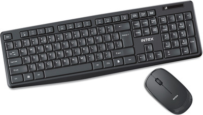 Intex IT-WLKBM01 Power Wireless Keyboard And Mouse Combo Set Combo Set For Rs. 599 @ 50 %