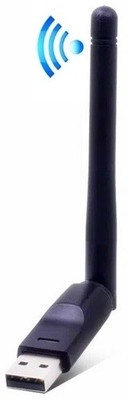 BALRAMA Wifi Antenna High Speed 600 Mbps Dongle Connector 802.11n Wi Fi 2.4GHz Wireless USB Adapter(Black)
