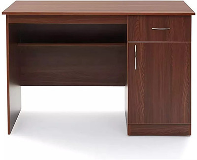 woodcom Study/Home Office Engineered Wood Computer Desk(L-shaped, Finish Color - Walnut, DIY(Do-It-Yourself))