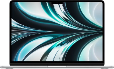 APPLE 2022 MacBook AIR M2 - (8 GB/256 GB SSD/Mac OS Monterey) MLXY3HN/A(13.6 Inch, Silver, 1.24 Kg)