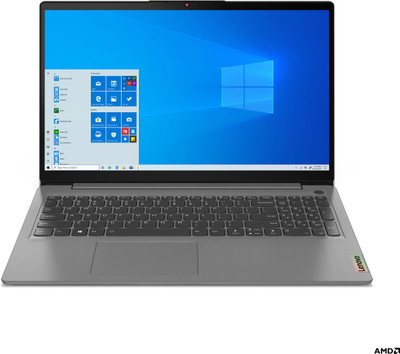 Lenovo IdeaPad 3 Ryzen 5 Hexa Core 5500U - (8 GB/512 GB SSD/Windows 11 Home) 15ALC6 Thin and Light Laptop(15.6 inch, Arctic Grey, 1.65 kg, With MS Office)