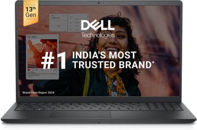 DELL Intel Core i3 13th Gen - (8 GB/512 GB SSD/Windows 11 Home) 3530 Thin and Light Laptop(15.6 inch, Carbon Black, With MS Office) deal from flipkart