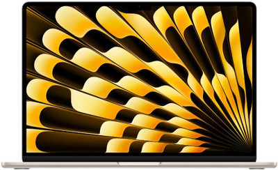 Apple MacBook Air Apple M3 – (8 GB/256 GB SSD/macOS Sonoma) MRYR3HN/A  (15 Inch, Starlight, 1.51 Kg) For Rs. 126890 @ 6 %
