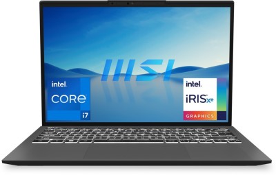 MSI Prestige 13 Evo Intel Core i7 13th Gen 1360P - (16 GB/1 TB SSD/Windows 11 Home) Prestige 13Evo A13M-063IN Thin and Light Laptop(13.3 Inch, Stellar Gray, 0.99 Kg)