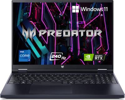 acer Predator Helios 16 Core i7 13th Gen - (32 GB/1 TB SSD/Windows 11 Home/8 GB Graphics/NVIDIA GeForce RTX 4070) PH16-71 Gaming Laptop