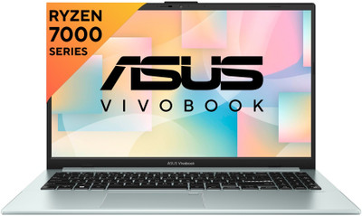 ASUS Vivobook Go 15 (2023) Ryzen 5 Quad Core 7520U – (8 GB/512 GB SSD/Windows 11 Home) E1504FA-NJ523WS Thin And Light Laptop (15.6 Inch, Green Grey, 1.63 Kg, With MS Office) For Rs. 45990 @ 27 %