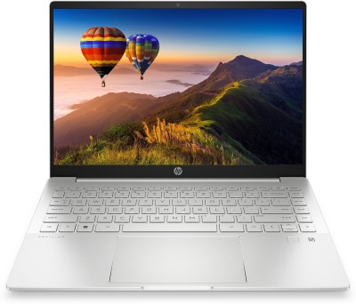 HP Pavilion Core i7 12th Gen – (16 GB/1 TB SSD/Windows 11 Home) 14-eh0024TU Thin and Light Laptop  (14 inch, Natural Silver, 1.41 kg, With MS Office)