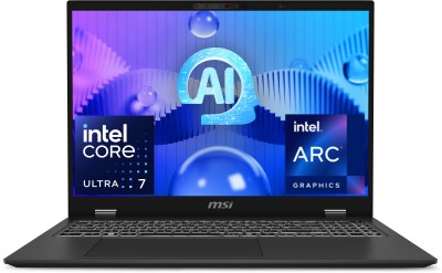 MSI Prestige 16 AI Evo Intel Core Ultra 7 155H - (16 GB/1 TB SSD/Windows 11 Home) Prestige 16 AI Evo B1MG Thin and Light Laptop(16 inch, Stellar Gray, 1.5 Kg)
